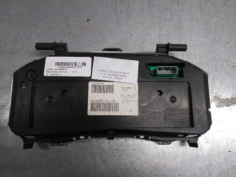 Recambio de cuadro instrumentos para renault clio iii 1.4 16v referencia OEM IAM 8200628775G UCKB101748 