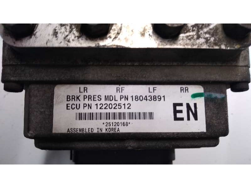Recambio de abs para daewoo kalos 1.4 se referencia OEM IAM 12202512 18043891 96534909