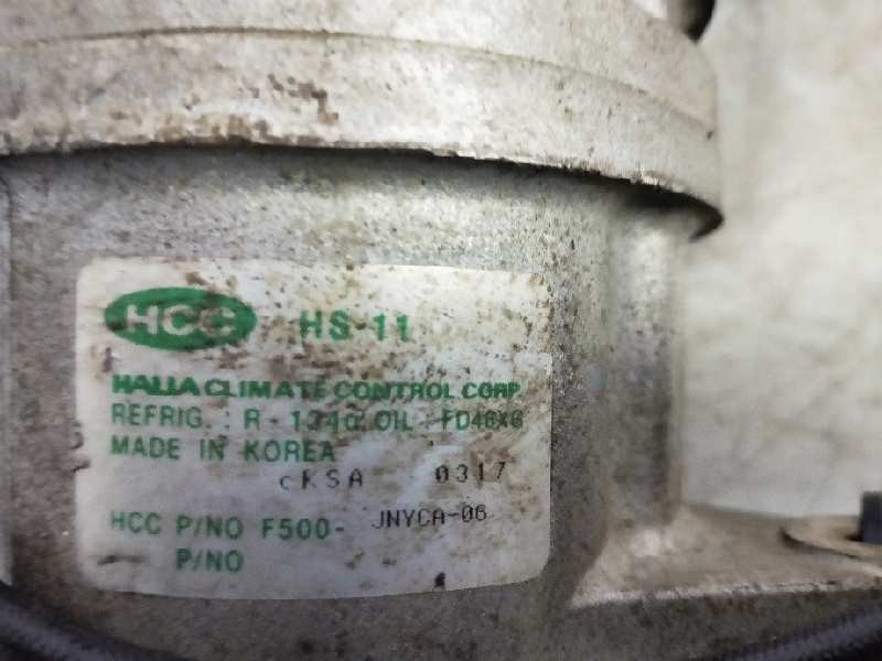 Recambio de compresor aire acondicionado para tata indigo marina 1.4 referencia OEM IAM FD500JNYCA06 FD46XG 