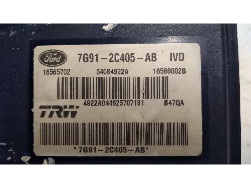 Recambio de abs para ford mondeo ber. (ca2) 2.0 tdci cat referencia OEM IAM 7G912C405AB 16565702 54084922A 16566002B