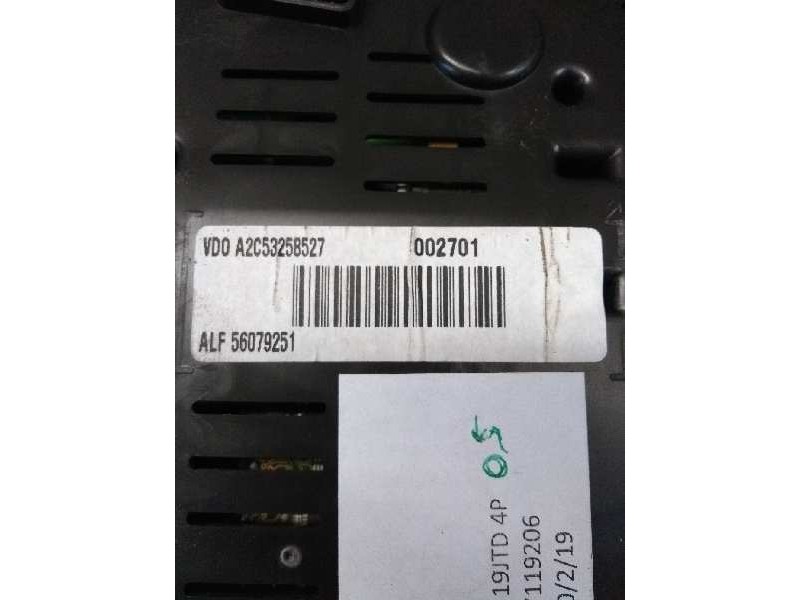Recambio de cuadro instrumentos para alfa romeo 159 (140) 1.9 jtd (m) 16v cat referencia OEM IAM 56079251 A2C53258527 0156079251