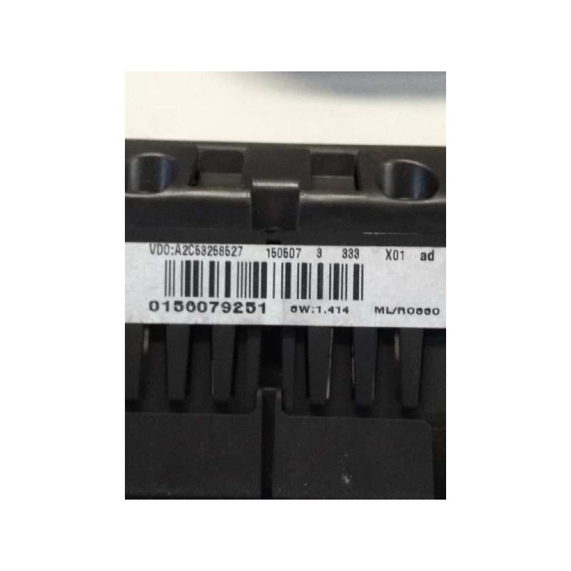Recambio de cuadro instrumentos para alfa romeo 159 (140) 1.9 jtd (m) 16v cat referencia OEM IAM 56079251 A2C53258527 0156079251