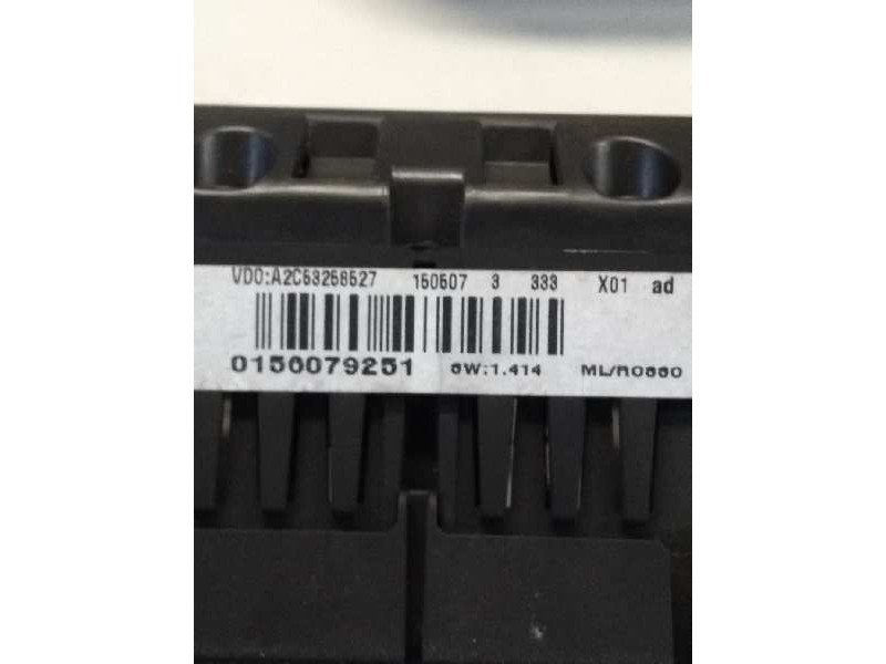 Recambio de cuadro instrumentos para alfa romeo 159 (140) 1.9 jtd (m) 16v cat referencia OEM IAM 56079251 A2C53258527 0156079251