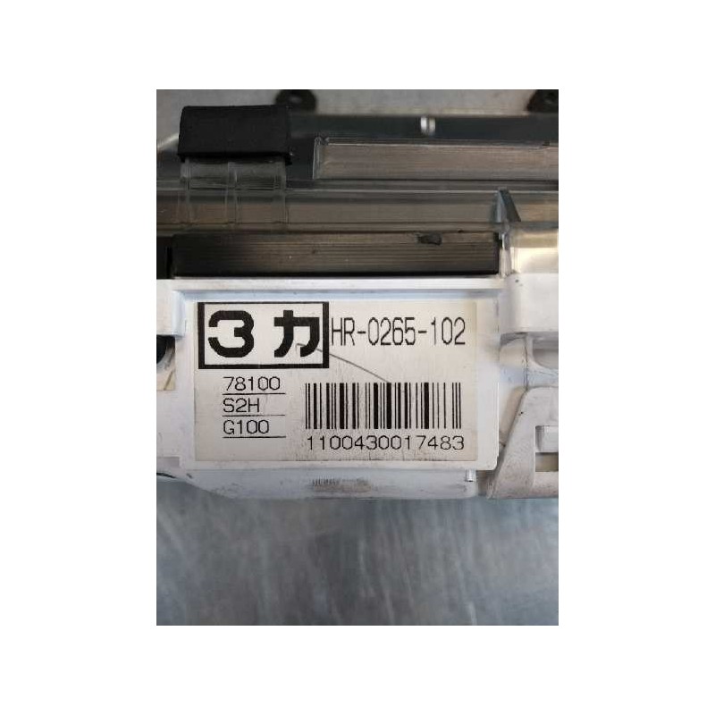 Recambio de cuadro instrumentos para honda hr-v (gh) vtec top 4wd (5-ptas.) referencia OEM IAM HR0265102 78100G100 S2H