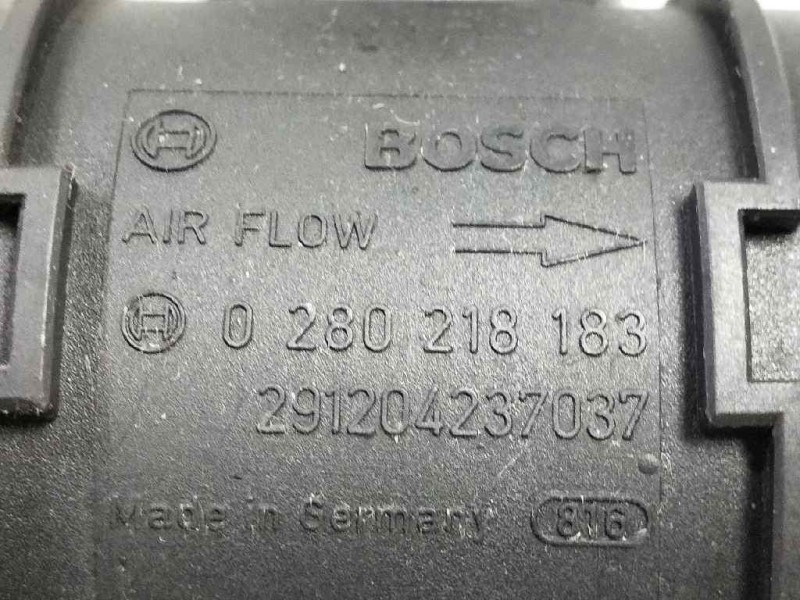 Recambio de caudalimetro para tata indigo marina referencia OEM IAM 0280218183 291204237037 BOSCH