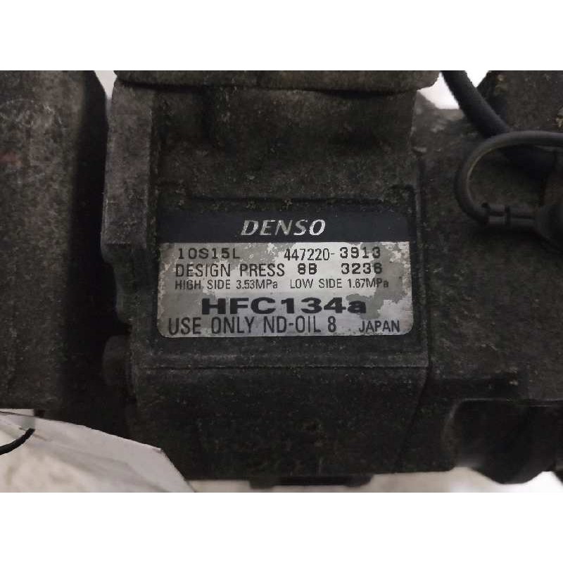 Recambio de compresor aire acondicionado para toyota avensis monovolumen (t22) 1.8 16v cat referencia OEM IAM 4472203913 10S15L 