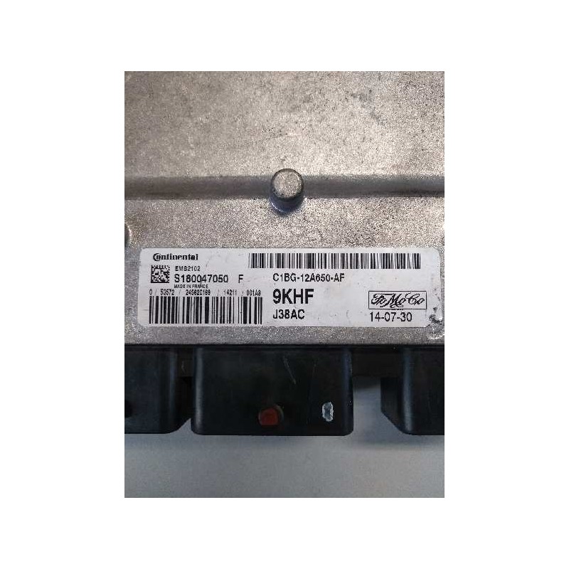Recambio de centralita motor uce para ford fiesta (ccn) 1.25 16v cat referencia OEM IAM S180047050F C1BG12A650AF 9KHF J38AC