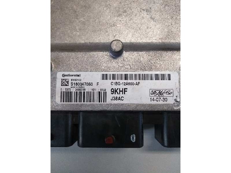Recambio de centralita motor uce para ford fiesta (ccn) 1.25 16v cat referencia OEM IAM S180047050F C1BG12A650AF 9KHF J38AC