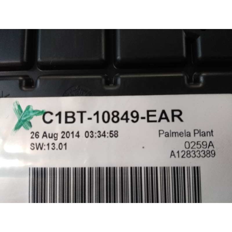 Recambio de cuadro instrumentos para ford fiesta (ccn) 1.25 16v cat referencia OEM IAM C1BT10849 EAR A12833389