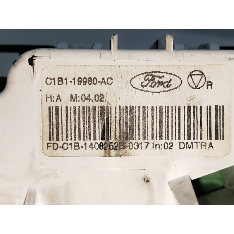 Recambio de mando calefaccion / aire acondicionado para ford fiesta (ccn) 1.25 16v cat referencia OEM IAM C1B119980AC  
