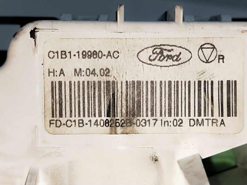 Recambio de mando calefaccion / aire acondicionado para ford fiesta (ccn) 1.25 16v cat referencia OEM IAM C1B119980AC  