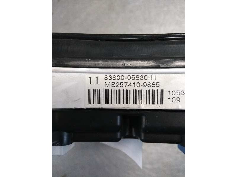 Recambio de cuadro instrumentos para toyota avensis wagon (t25) 2.0 turbodiesel cat referencia OEM IAM 8380005630H MB2574109865 