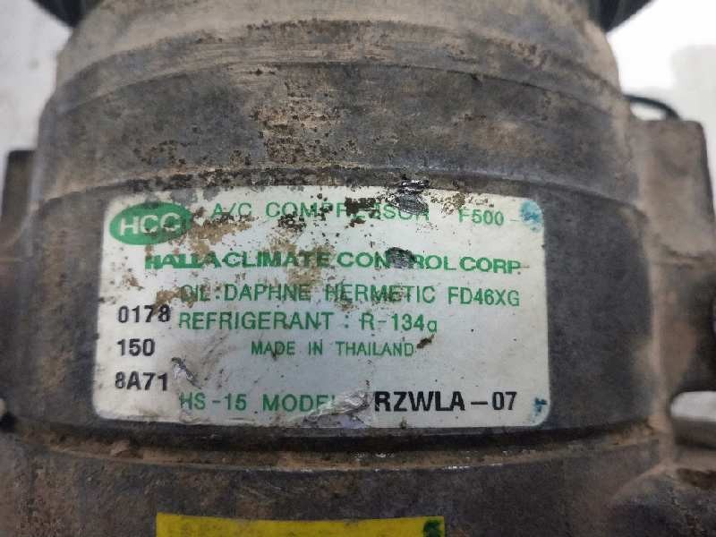 Recambio de compresor aire acondicionado para ford ranger (et) 2.5 tdci cat referencia OEM IAM RZWLA07 F500 