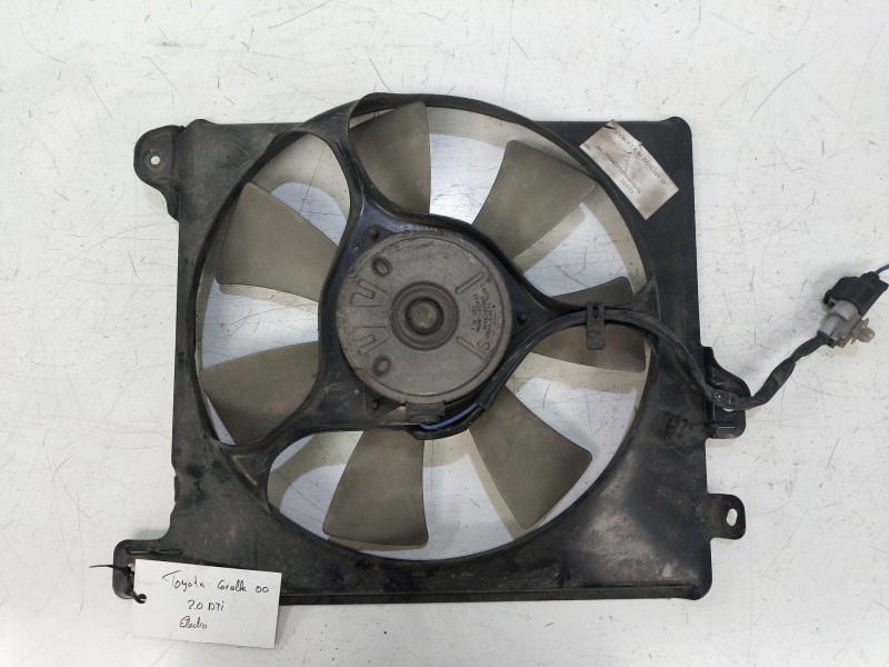Recambio de electroventilador para toyota corolla (e11) 2.0 turbodiesel cat referencia OEM IAM 1636327020 1680003970 