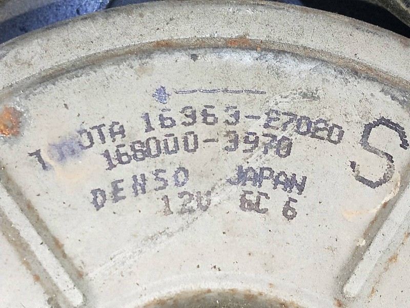 Recambio de electroventilador para toyota corolla (e11) 2.0 turbodiesel cat referencia OEM IAM 1636327020 1680003970 