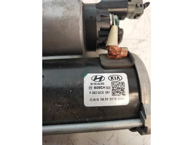 Recambio de motor arranque para kia picanto (ja) gt line referencia OEM IAM F002GC0051 3610004300 