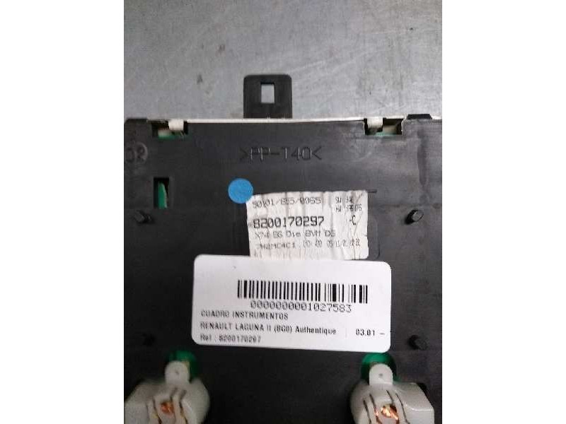 Recambio de cuadro instrumentos para renault laguna ii (bg0) authentique referencia OEM IAM 8200170297 501018550065 