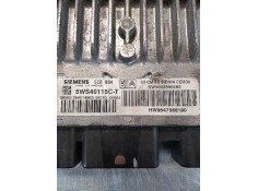 Recambio de centralita motor uce para citroen c2 vtr referencia OEM IAM 5WS40115CT SW9652890280 HW9647568180 SID804 2