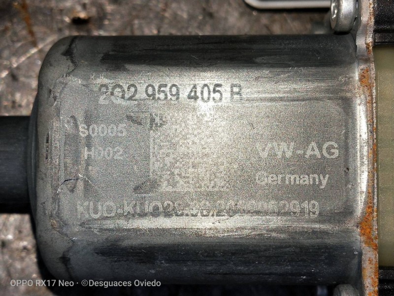 Recambio de elevalunas delantero izquierdo para volkswagen t-cross advance referencia OEM IAM 2GM837461A 2Q2959405B 