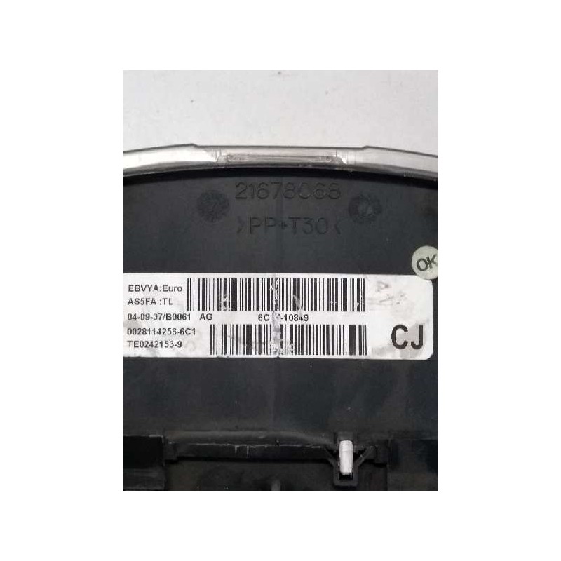 Recambio de cuadro instrumentos para ford transit caja cerrada ´06 2.2 tdci cat referencia OEM IAM 6C1T10849 CJ 00281142566C1