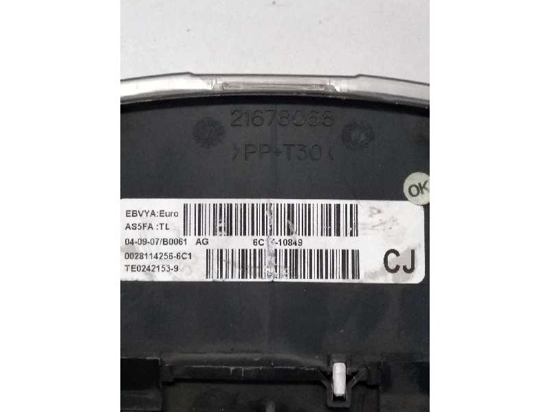 Recambio de cuadro instrumentos para ford transit caja cerrada ´06 2.2 tdci cat referencia OEM IAM 6C1T10849 CJ 00281142566C1
