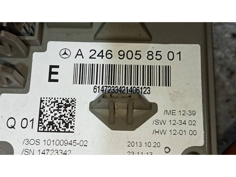 Recambio de conmutador de arranque para mercedes clase b (w246) b 180 cdi be (246.200) referencia OEM IAM A2469058501  