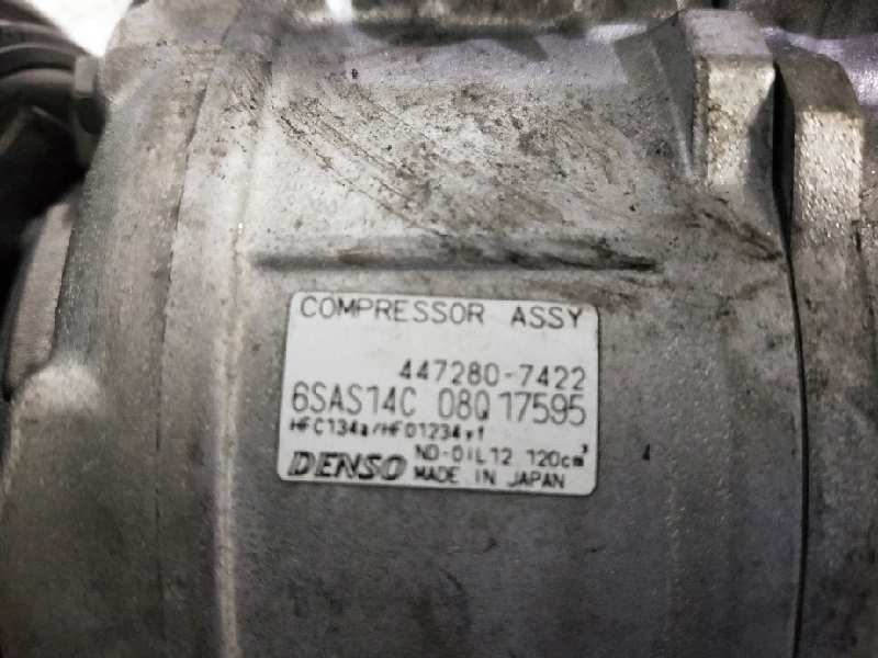 Recambio de compresor aire acondicionado para mercedes clase b (w246) b 180 cdi be (246.200) referencia OEM IAM 4472807422 6SAS1