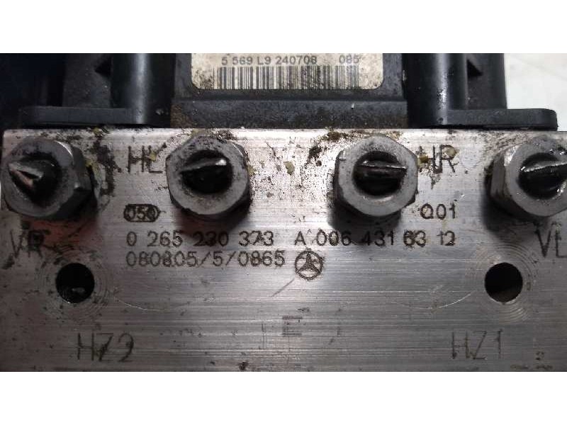 Recambio de abs para mercedes clase b (w245) 180 cdi (245.207) referencia OEM IAM 0265230373 0265950986 A0064316312