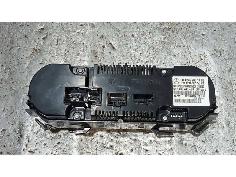 Recambio de mando calefaccion / aire acondicionado para mercedes clase b (w246) b 180 cdi be (246.200) referencia OEM IAM A24690