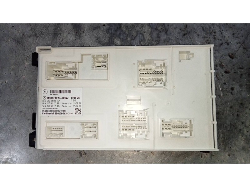 Recambio de modulo electronico para mercedes clase b (w246) b 180 cdi be (246.200) referencia OEM IAM A2469005612 A1179012300 28