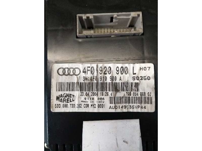 Recambio de cuadro instrumentos para audi a6 berlina (4f2) 3.0 tdi quattro (165kw) referencia OEM IAM 503000730202 4F0920900L 4F