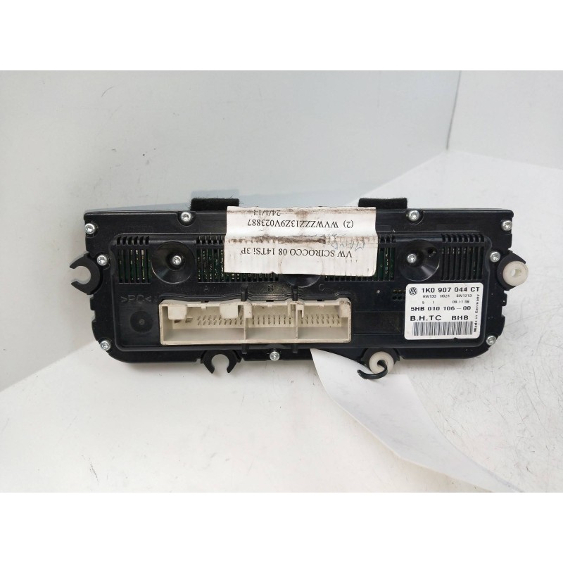 Recambio de mando calefaccion / aire acondicionado para volkswagen scirocco (137) 1.4 16v tsi referencia OEM IAM 1K0907044CT 5HB