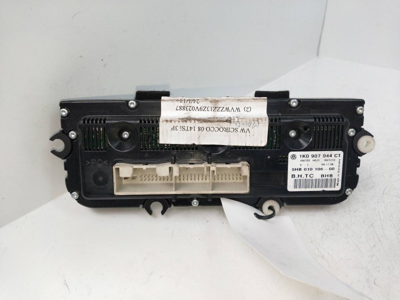 Recambio de mando calefaccion / aire acondicionado para volkswagen scirocco (137) 1.4 16v tsi referencia OEM IAM 1K0907044CT 5HB