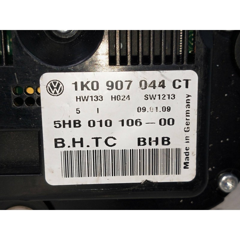Recambio de mando calefaccion / aire acondicionado para volkswagen scirocco (137) 1.4 16v tsi referencia OEM IAM 1K0907044CT 5HB