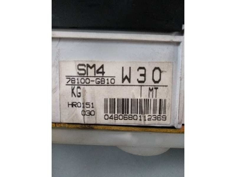 Recambio de cuadro instrumentos para honda accord (cb/cc) 2.2 cat referencia OEM IAM HR0151030 78100G810 SM4 W30