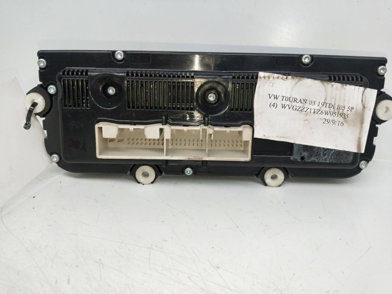 Recambio de mando calefaccion / aire acondicionado para volkswagen touran (1t1) 1.9 tdi referencia OEM IAM   