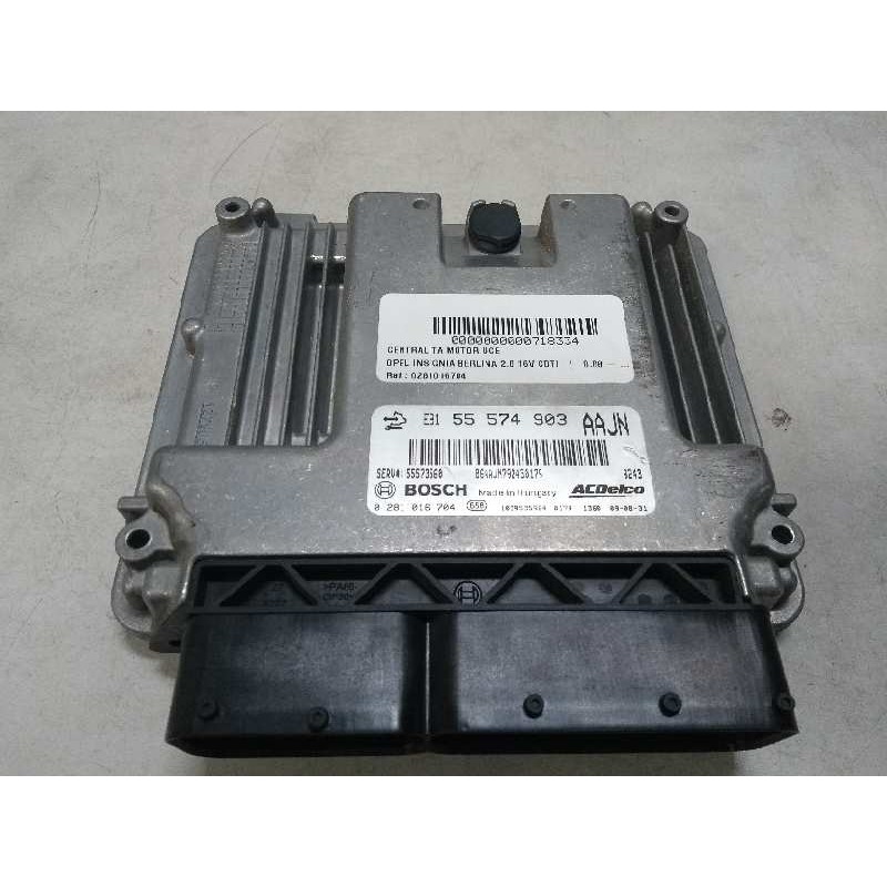 Recambio de centralita motor uce para opel insignia berlina 2.0 16v cdti referencia OEM IAM 0281016704 55574903 55573560 AAJN
