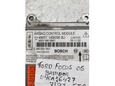 Recambio de centralita airbag para ford focus berlina (cap) titanium referencia OEM IAM 0285001552 4M5T14B056BJ  2