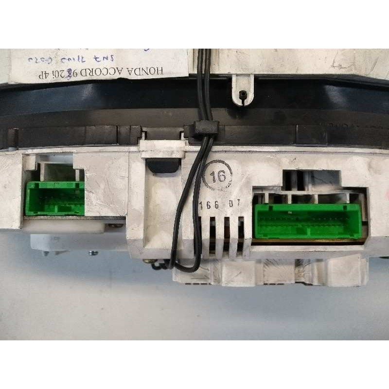 Recambio de cuadro instrumentos para honda accord berlina (cc/ce) 2.0 cat referencia OEM IAM HR0166022 78100G020 SN7