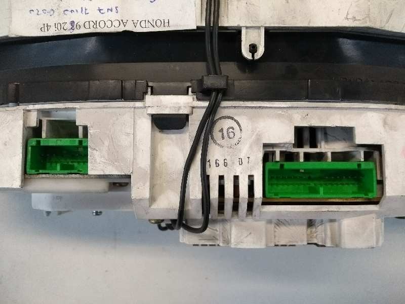 Recambio de cuadro instrumentos para honda accord berlina (cc/ce) 2.0 cat referencia OEM IAM HR0166022 78100G020 SN7