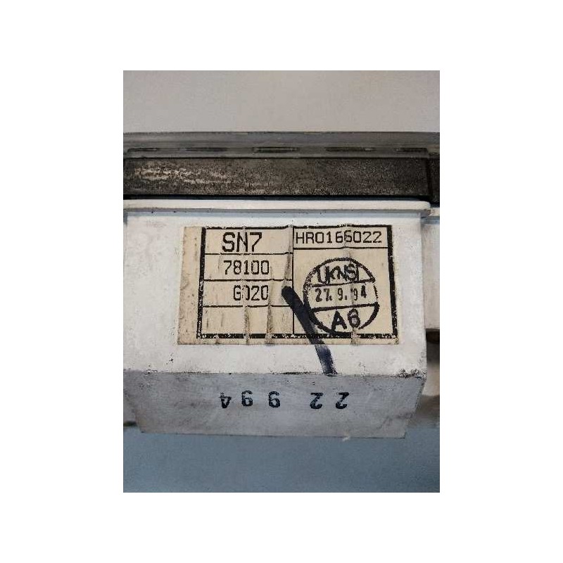 Recambio de cuadro instrumentos para honda accord berlina (cc/ce) 2.0 cat referencia OEM IAM HR0166022 78100G020 SN7