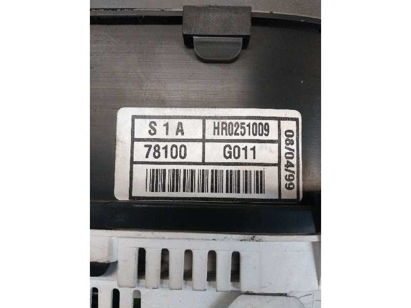 Recambio de cuadro instrumentos para honda accord berlina (cg7-9/ch1-7) 1.8i es (5 asientos) (ch8) referencia OEM IAM HR0251009 