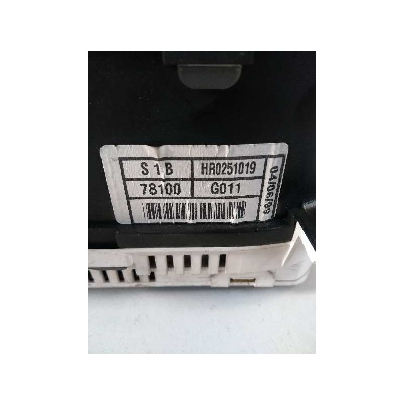Recambio de cuadro instrumentos para honda accord berlina (cg7-9/ch1-7) 2.0 td referencia OEM IAM HR0251019 78100G011 S1B