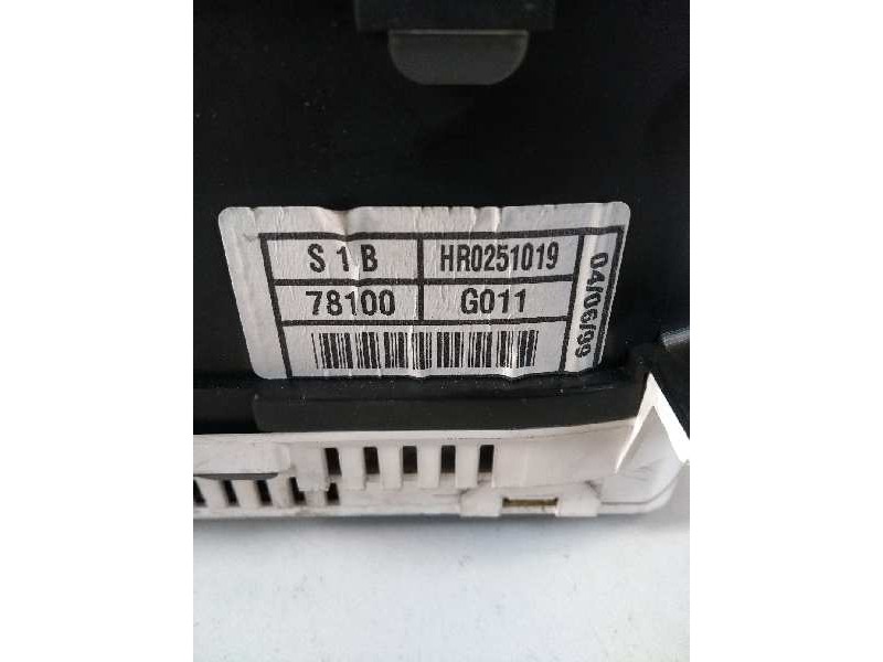 Recambio de cuadro instrumentos para honda accord berlina (cg7-9/ch1-7) 2.0 td referencia OEM IAM HR0251019 78100G011 S1B