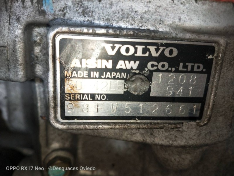 Recambio de caja cambios para volvo c70 coupe 2.3 turbo cat referencia OEM IAM 5042LE 1208941 98FW512661