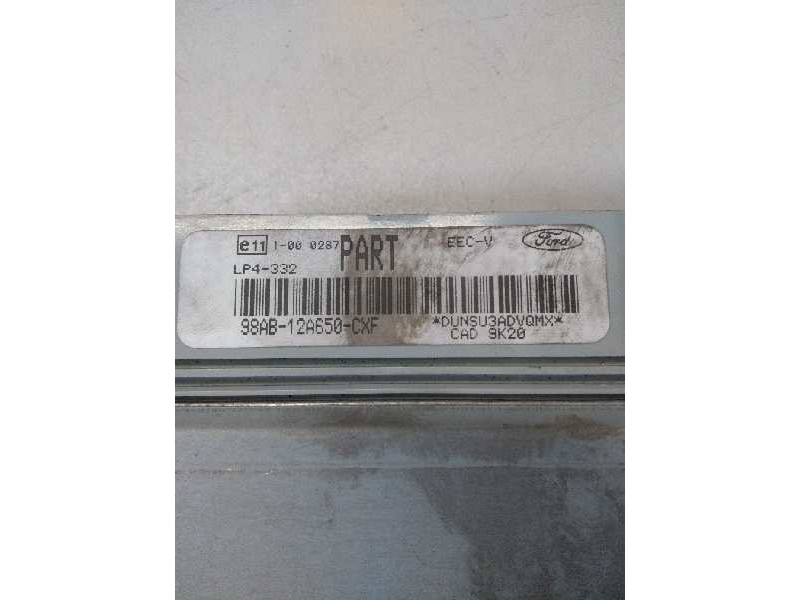 Recambio de centralita motor uce para ford focus turnier (cak) ghia referencia OEM IAM 98AB12A650CXF PART 
