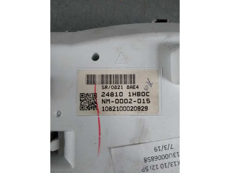 Recambio de cuadro instrumentos para nissan micra (k13) acenta referencia OEM IAM 248101HB0C NM0002015 