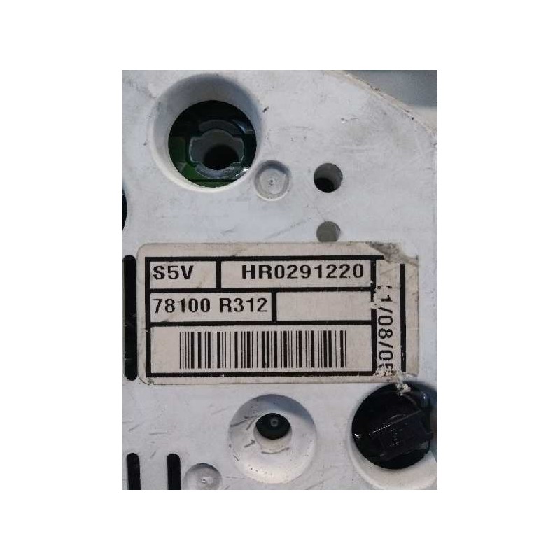 Recambio de cuadro instrumentos para honda civic berlina 3 (ep1/2) 1.7 ctdi ls referencia OEM IAM HR0291220 78100R312 S5V