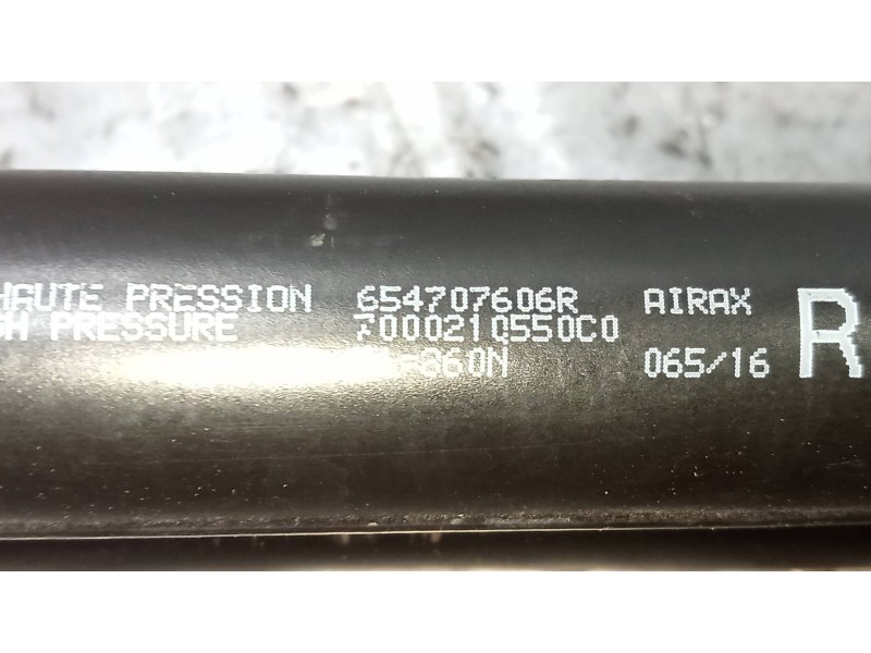 Recambio de amortiguadores capo para renault megane iv berlina 5p 1.5 blue dci diesel fap referencia OEM IAM 654700462R 70002105