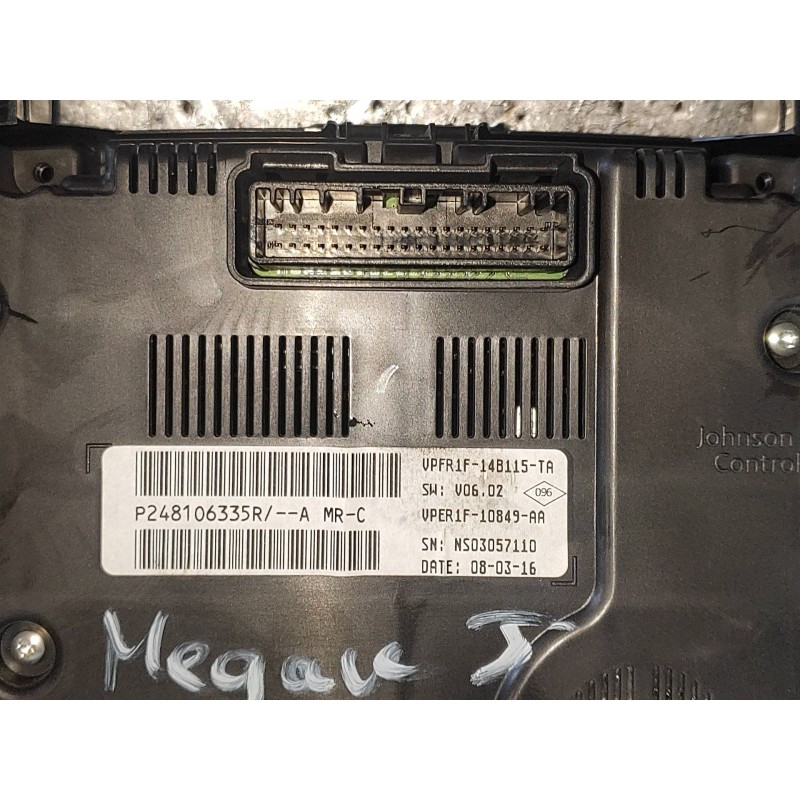 Recambio de cuadro instrumentos para renault megane iv berlina 5p 1.5 blue dci diesel fap referencia OEM IAM P248106335R  